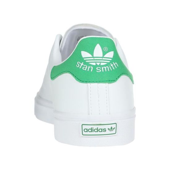 ADIDAS Baskets Stan Smith Vulc Blanc et vert Homme Blanc/Vert - Cdiscount  Chaussures