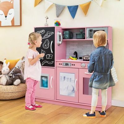 Service à Thé En Bois 15 Pièces – Théière, Tasses, Lait, Biscuits – Jeu De Rôle Montessori Pour Filles Et Garçons 3-5 Ans