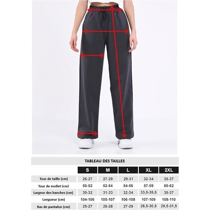 Pantalon Velours Côtelé Femme - Taille Haute élastique - Confort Hiver, Style Décontracté Ou Sport