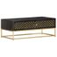 Fihero Table Basse Noir Et Dore 90x50x35 Cm Bois Solide De Manguier Achat Vente Table Basse Fihero Table Basse Noir Et Soldes Des Le 15 Juillet Cdiscount