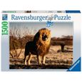Puzzle Lion Ravensburger 1500 pièces - Animaux - Adulte-0