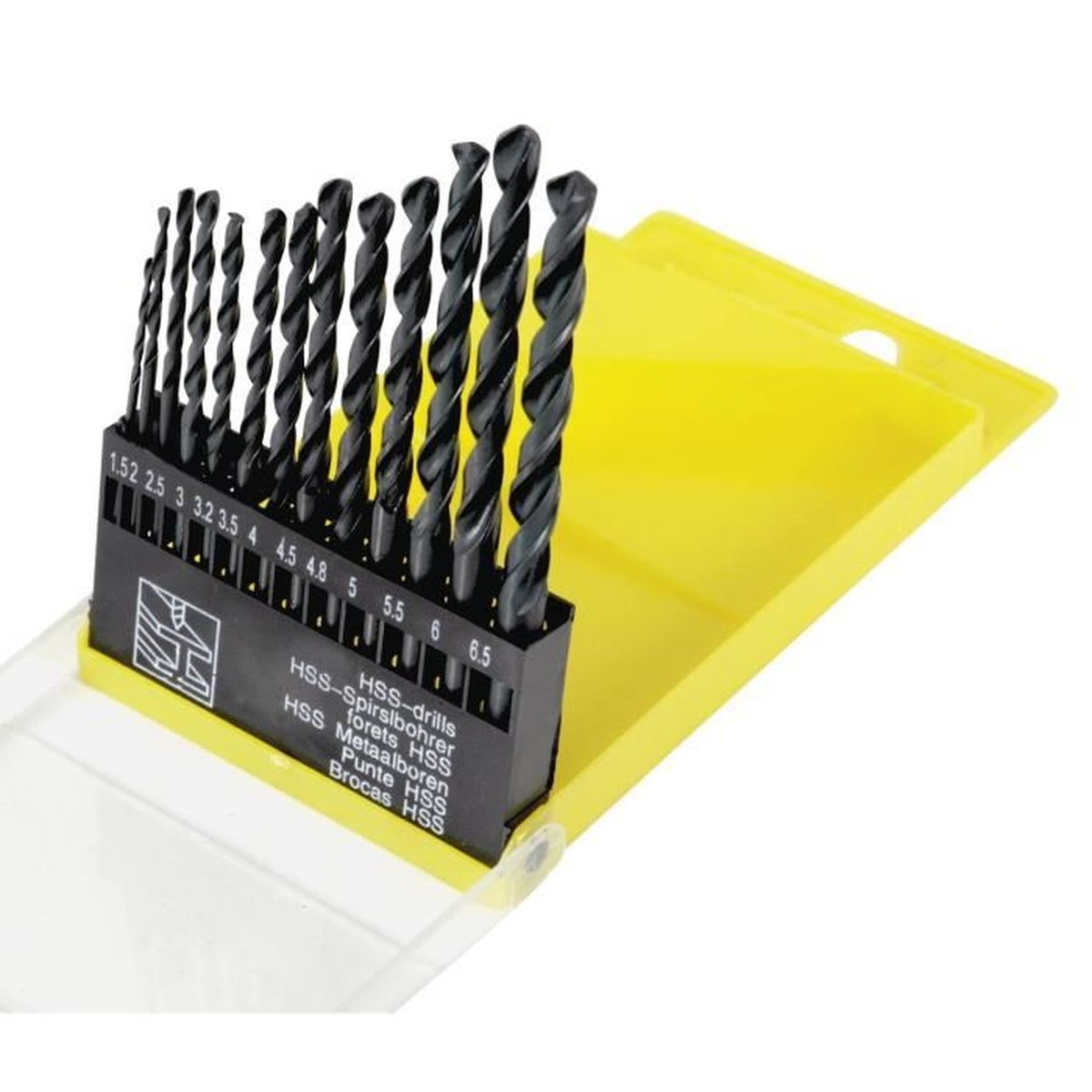 Foret Hélicoïdal HSS Cobalt Tige à 3 Pans, Courte, DIN 338 RN Hss Cobalt Grip P100024968