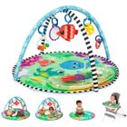 BABY EINSTEIN OCEAN BABY EINSTEIN Tapis d'éveil Océan - 2 en 1 avec coussin d'eau gonflable - 52 x 80 x 80 cm - Multicolore - Dès la naissance