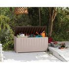 CHALET & JARDIN Coffre jardin de rangement en polypropylène 340l