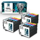 CMYBabee Compatible pour EPSON 18XL Cartouches encre pour Epson XP 202 XP 102 XP 205 XP 212 XP 215 XP 225