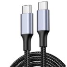 OUTUOTWQ 2M Câble USB C vers USB C PD 100W 5A 20V Câble Type C vers Type C Nylon Tressé Charge Rapide - 2M