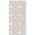 Tapis Vinyle Panorama Carreaux Ciments Grenade Brun 40x80 cm - Tapis pour Cuisine, Bureau et Salon en PVC