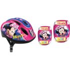 DISNEY MINNIE Combo casque + genouillères + coudières