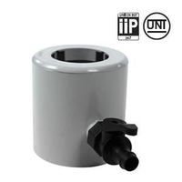 Récupérateur d'eau de pluie PVC pour tubes Ø 63-80-100 - gris - FIRSTPLAST