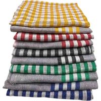 Lot De 4 Serviettes De Cuisine En Coton — 50x50 Cm, Absorbantes & Colorées — Beige