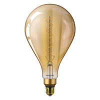 Ampoules LED |  Vintage LEDbulb E27 Poire Filament Dorée 5W 300lm - 820 Blanc Très Chaud | Équivalent 25W