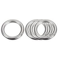 Sourcing Map Anneaux En O 50mmx60mm - Boucles Métal Inox 304 - Lot De 10 Pièces