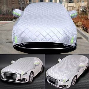 Housse De Voiture Imperméable Tous Temps - 6 Couches - Protection Complète UV Et Intempéries - Taille SUV