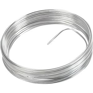 12 m fils d'aluminium bricolage Aludraht-Argent couleur 1 mm-p00446x3 12 m fils d'aluminium bricolage Aludraht-Argent couleur 1 mm-p00446x3