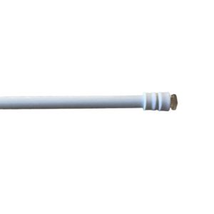 Tringle autobloquante extensible (L110 - L200 cm / D22 mm) Rond Blanc -  Accessoire et tringle rideau - Eminza