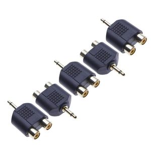 Convertisseur Plaqu/é Or Connecteur dextension de c/âble pour Casque 1//4 TRS st/ér/éo et Mono Coupleur Jack 6.35mm vers 6,35mm Keple 6,35 mm Audio Adaptateur Femelle /à Femelle Pack de 3