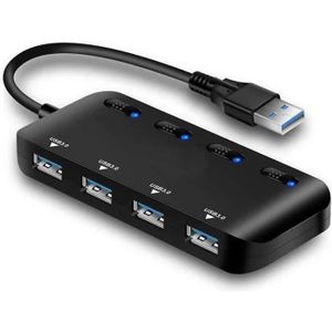 HUB NetBoat Hub USB 3.0 Multiprise, Multi 4 Ports USB 