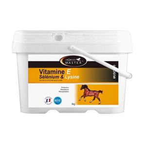 COMPLÉMENT ALIMENTAIRE Horse Master - Vitamine E Sélénium & Lysine 1 kg Unique
