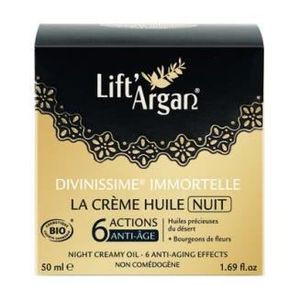 ANTI-ÂGE - ANTI-RIDE Natessance Lift'Argan Crème Huile Nuit Anti-Age Global 50ml