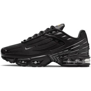 BASKET Basket Nike AIR MAX PLUS 3 Junior - Noir - Cuir - 