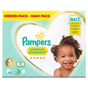 COUCHE PAMPERS Premium Protection - Couches taille 5 (11-16kg) - 68 couches