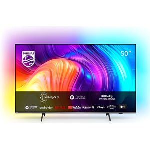 Téléviseur LCD Philips TV LED Ambilight 50PUS8517/12 126 cm 4K UHD Android TV Gris anthracite 2022 - 8718863034071
