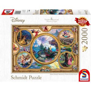 Puzzle Disney Schmidt 500 pièces la Belle et la Bête – La-magie-des-puzzles .be