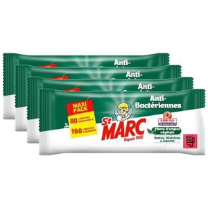 Lingettes STARWAX Nettoyantes Désinfectantes Multiusage - Sachet De 50