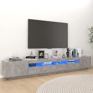Meuble TV avec cheminée électrique Otemna, meuble TV Lowboard