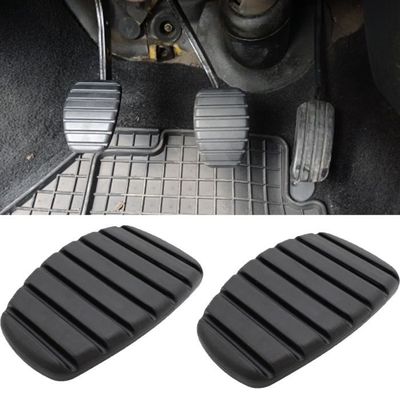 Lot 2 Housses Pédales Caoutchouc – Protection Embrayage & Frein – Compatible Peugeot 208 308 Citroën C3 C4 C5