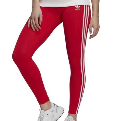 Legging Rouge Femme Adidas 3 Stripes Red Cdiscount Pr t