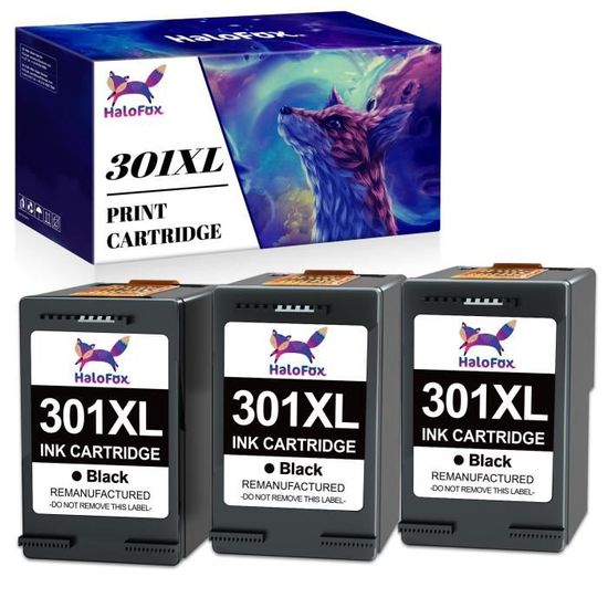Lot De Cartouches Compatibles HP 301 XL - Pour OfficeJet 2620, 2622, 2624 Et Bien D'autres