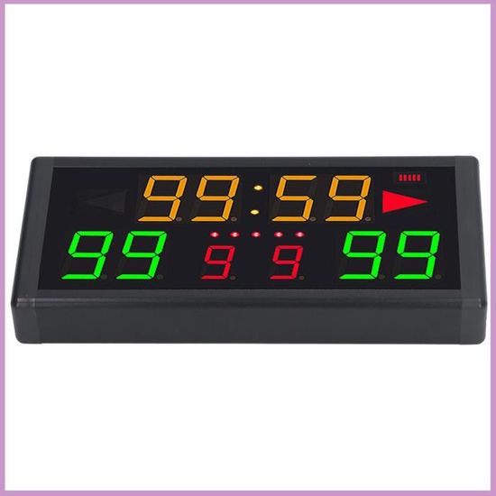 Tableau de score électronique de baseball à 5 chiffres LED
