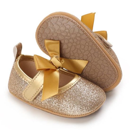 Ballerines Pailletées Pour Fille - Chaussures Princesse, Semelle Antidérapante, Confortables, Pour Fête, Anniversaire, Danse, Cadeau