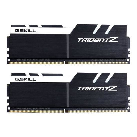 GSKILL RAM PC4-25600 / DDR4 3200 Mhz F4-3200C16D-16GTZKW - DDR4 Enhanced Performance Series - Trident Z