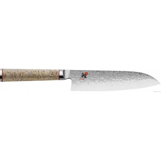 Couteau santoku japonais Miyabi 5000MCD lame CR...