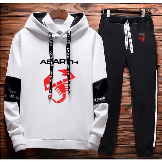 NMVC 52 Abarth ensemble 2 pi ces pour homme sweat shirt