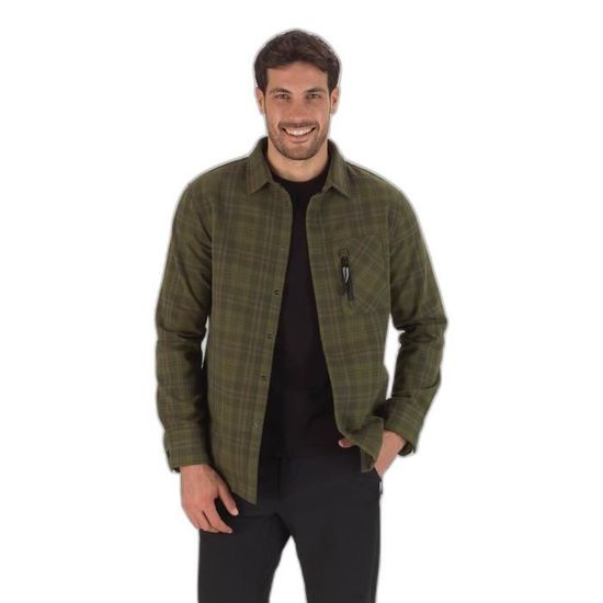 Chemise Flanelle Brossée Willow Mountain Warehouse - 100% Coton Léger, Doublure Douce - 10