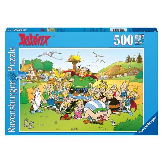 Puzzle Classique Ravensburger - Astérix au Village - 500 Pièces - Dessins animés et BD