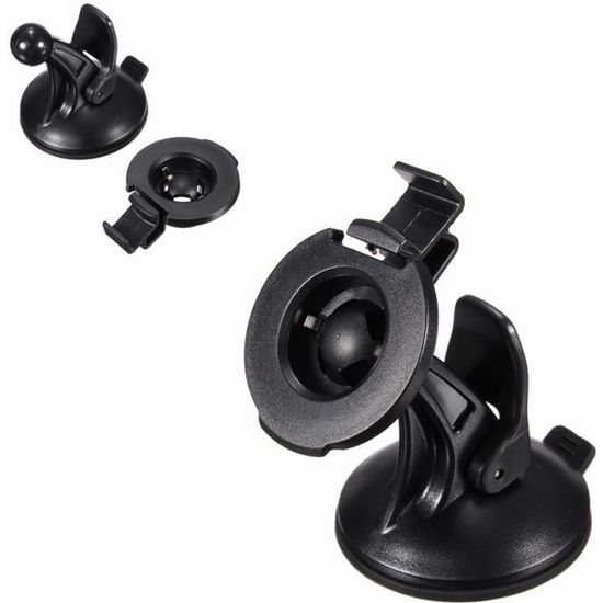 Support Voiture GPS Avec Ventouse - Universel Pour Garmin Et Autres - Noir