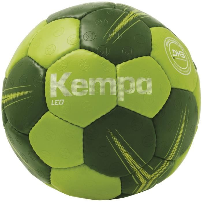 Kempa Leo Ballon De Handball - Taille 0 à 3, Pour Entraînement Et Match, Vessie Latex - Résine Compatible