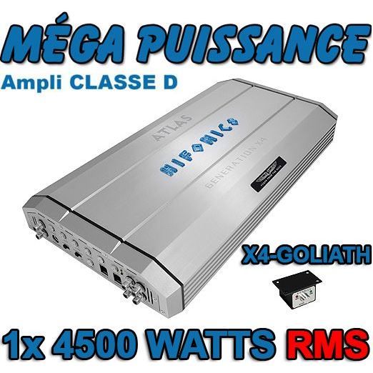 AMPLI MONO HIFONICS X4-GOLIATH