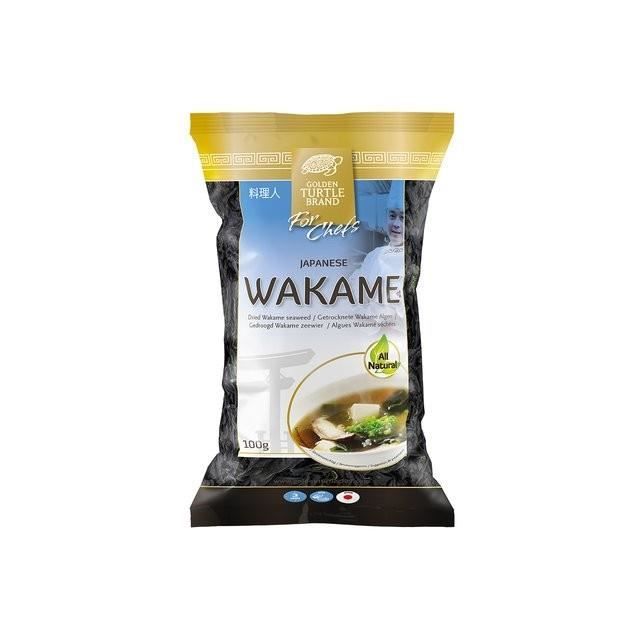 Algues Japonaise Wakame séchées 100g - 100% naturelles