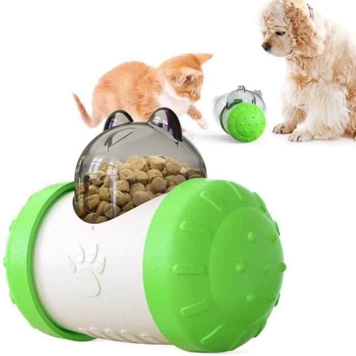 Jouet à Friandise pour Chat et Chien - Vert