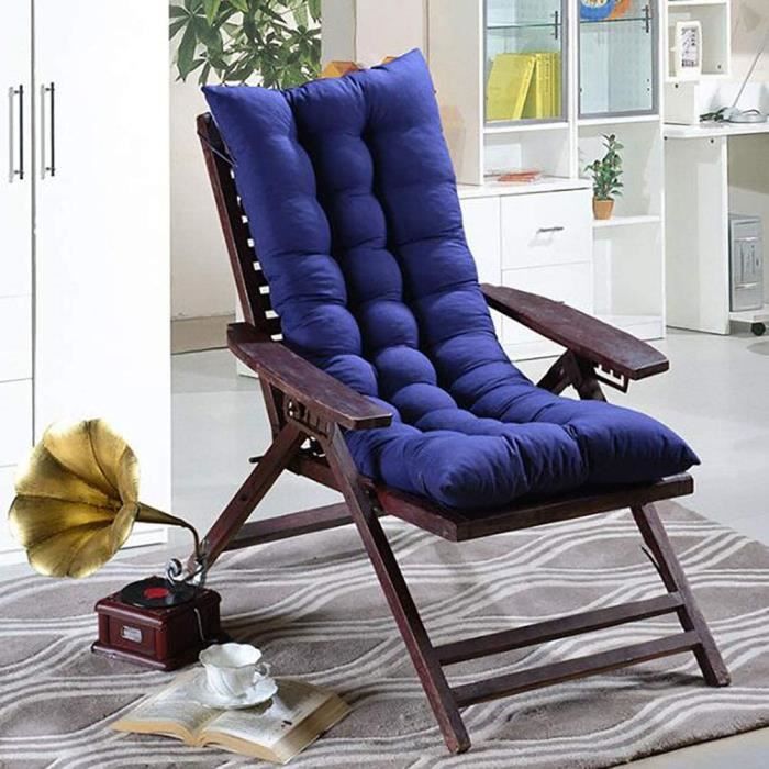 Coussins pour chaises de jardin HMWPB À Bascule Coussin De Chaise avec Liens,Épaissir High Retour Coussins De Chaise,Sol 204637