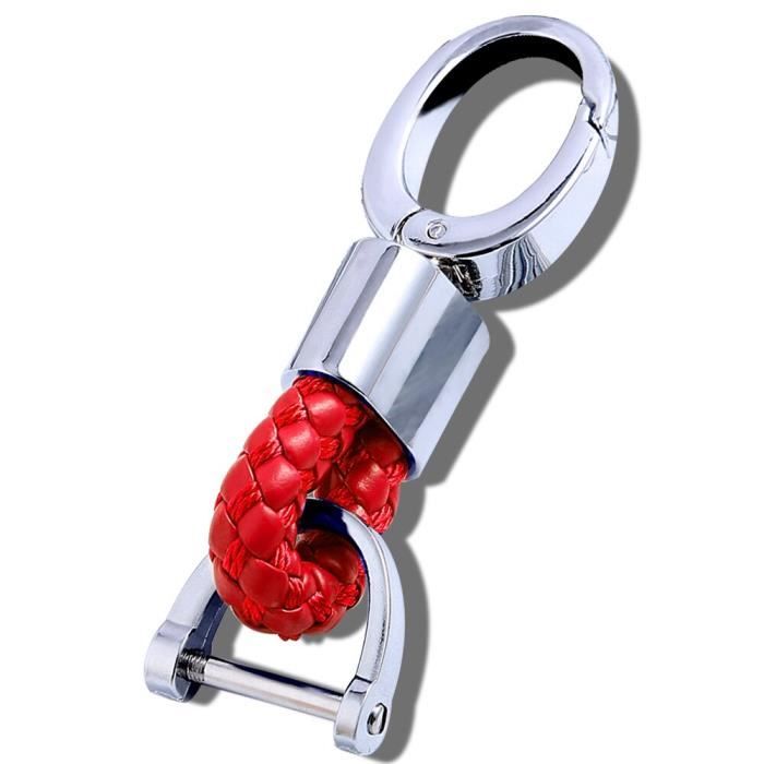 Couvercle de porte clés de voiture en TPU, accessoires de clé pour Audi A3 A4 A6 C6 Tt Q2 Q3 B7 Q2L RS red keychain