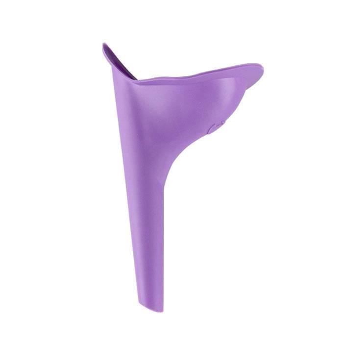 Femmes Urinoir Camping Voyage miction toilettes urine périphérique (Couleur: Violet)