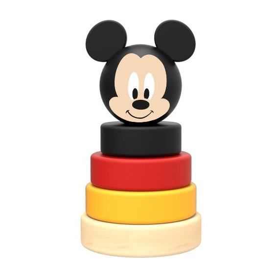 Disney - Anneaux en bois Mickey à empiler - 5 pcs