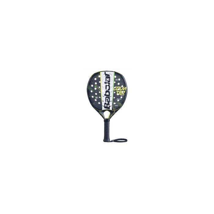 Raquette Padel BABOLAT COUNTER VERON Noir / Jaune / Vert (365 g) 2020