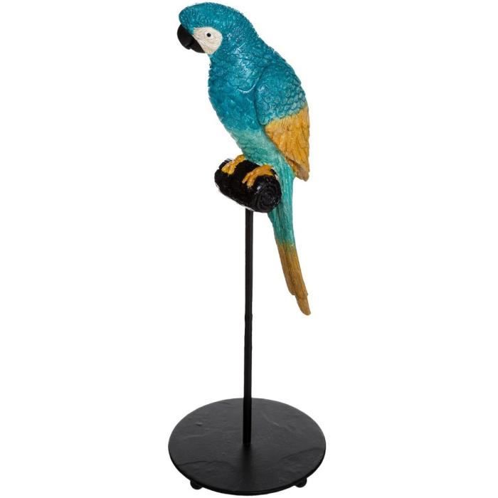 Oiseau déco Résine Cuba - H36 cm